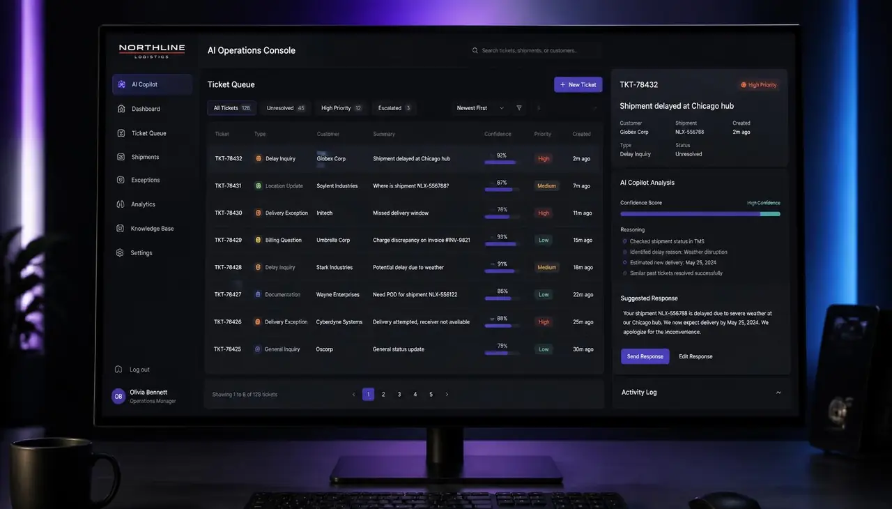 Meridian Logistics — Meridian Logistics — Operations AI Agent
